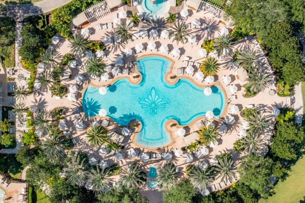 Ritz Carlton Orlando air view