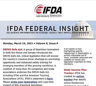 IFDA Federal Insight Newsletter