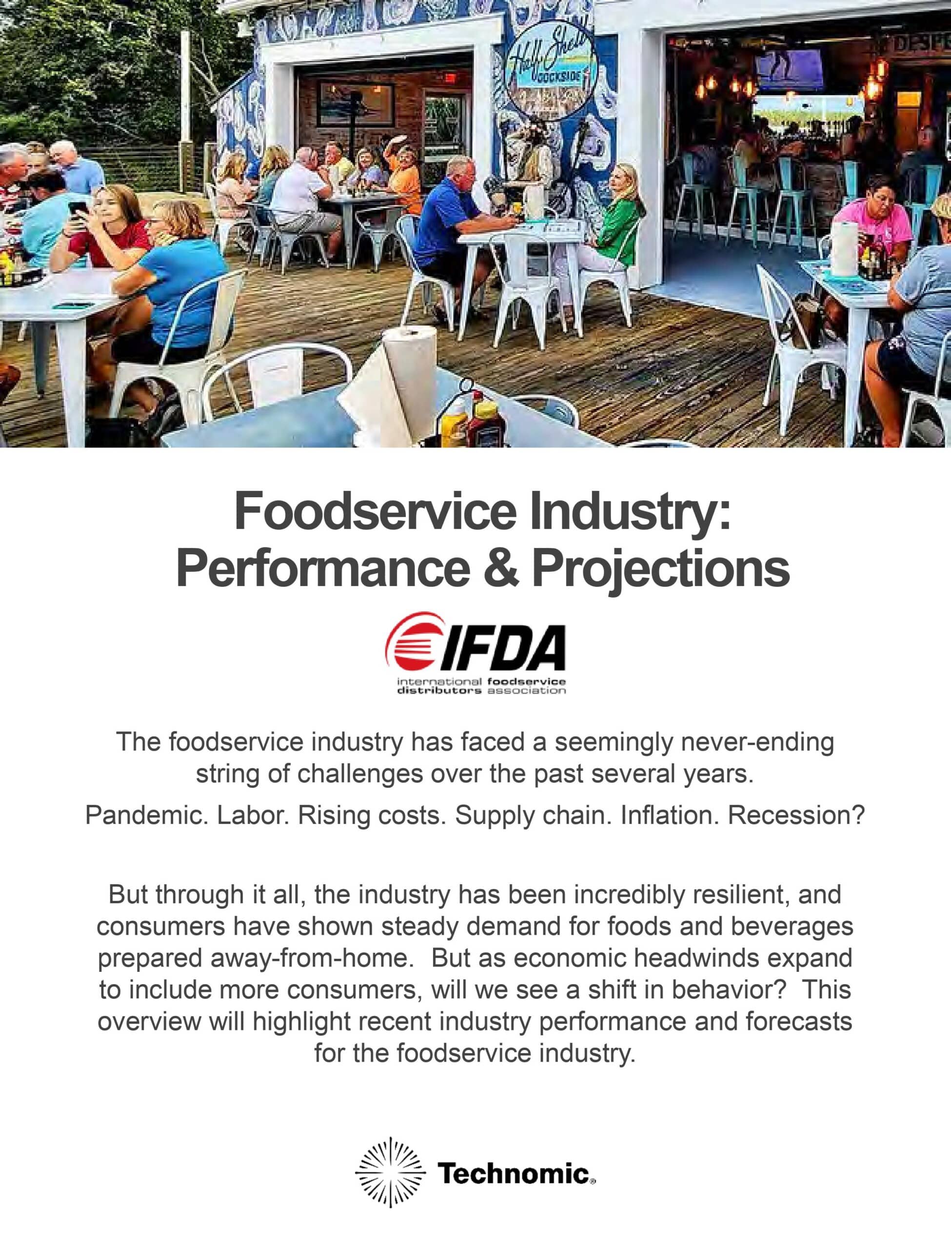 IFDA 2022 Foodservice Industry Performance Brief International Foodservice Distributors